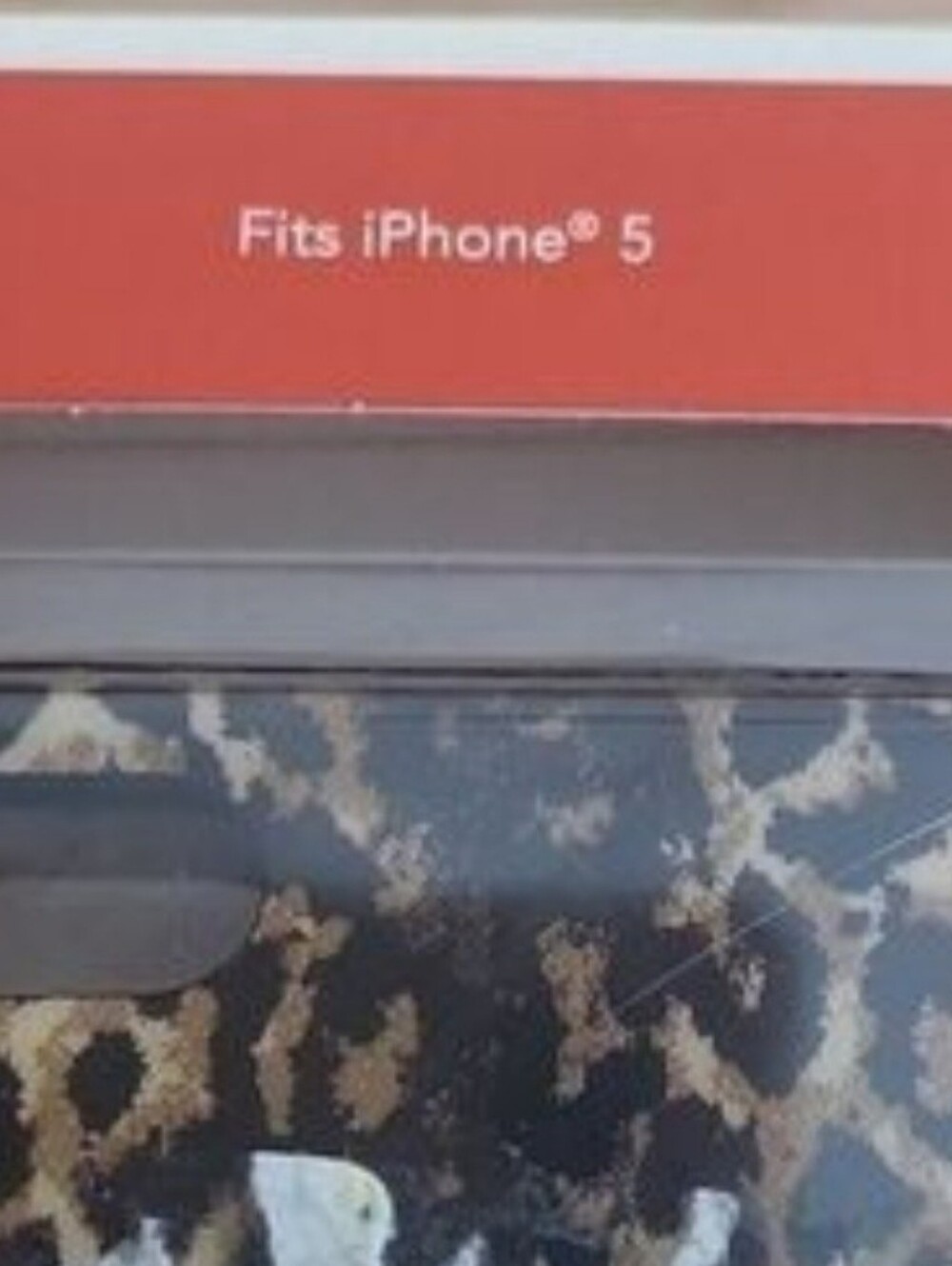 Vintage Coach Cheetah Print iPhone 5 Phone Case NWT NIB - Picture 5 of 6